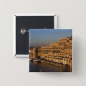 Malta, Valletta, Hafenblick von Lower Barrakka Button (Vorne & Hinten)