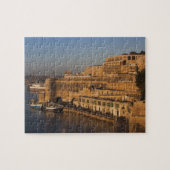 Malta, Valletta, Hafenblick von Lower Barrakka Puzzle (Horizontal)