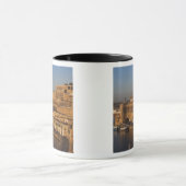 Malta, Valletta, Hafenblick von Lower Barrakka Tasse (Zentrum)