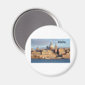 Malta Valletta (St.K. Magnet (Vorderseite/Rückseite)