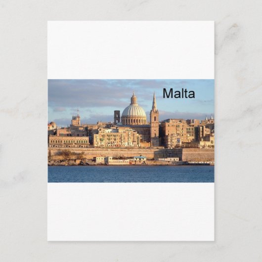 Malta Valletta (St.K. Postkarte (Vorderseite)