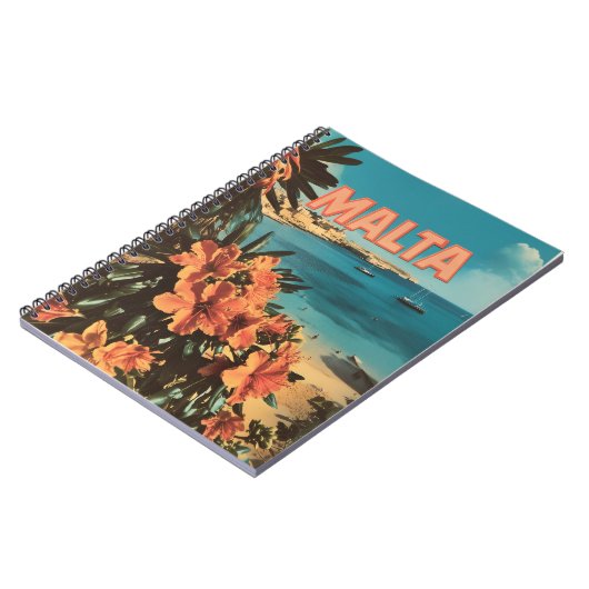 Malta Vintag Notizblock (Linke Seite)