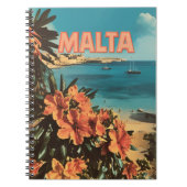 Malta Vintag Notizblock (Vorderseite)