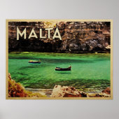 Malta Vintag Poster (Vorne)