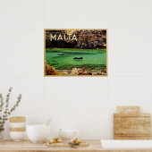 Malta Vintage Poster (Küche)