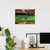 Malta Vintage Poster (Heimbüro)