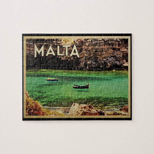 Malta Vintage Puzzle (Horizontal)