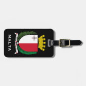 Malta* Wappen Gepäckanhänger (Vorderseite horizontal)