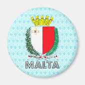 Malta-Wappen Magnet (Vorne)