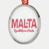 MALTA-Zollschmuck Ornament Aus Metall (Links)