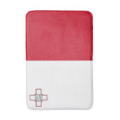 Maltaflagge Badematte (Vorderseite Vertikal)