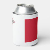 Maltaflagge Dosenkühler (Kanne Vorderseite)