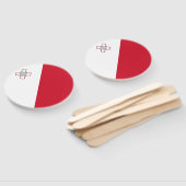Maltaflagge Fächer (Non-assembled)