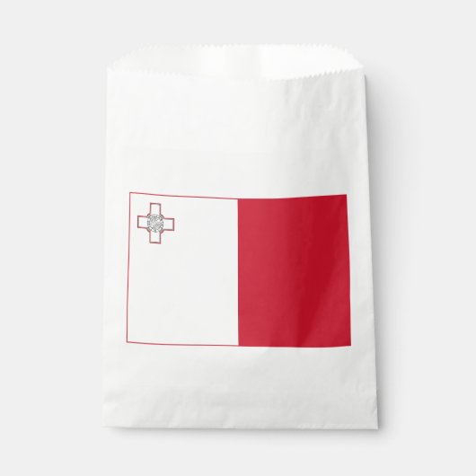 Maltaflagge Geschenktütchen (Vorderseite)
