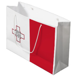 Maltaflagge Große Geschenktüte