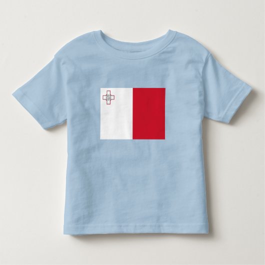 Maltaflagge Kleinkind T-shirt (Vorderseite)