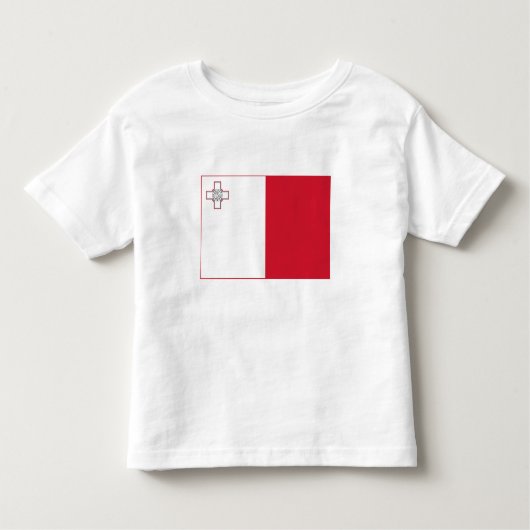 Maltaflagge Kleinkind T-shirt (Vorderseite)