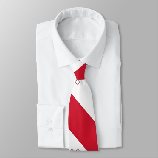 Maltaflagge Krawatte (Gebunden)