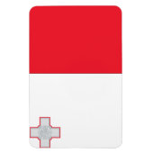 Maltaflagge Magnet (Vertikal)