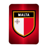 Maltaflagge Magnet (Vertikal)