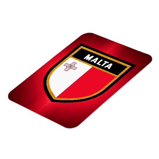 Maltaflagge Magnet (Linke Seite)