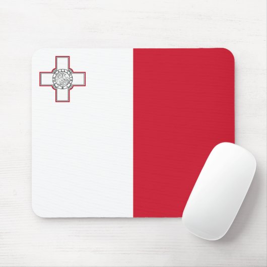 Maltaflagge Mousepad (Mit Mouse)