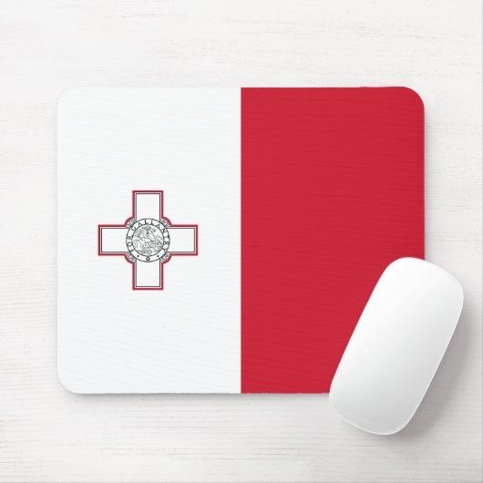 Maltaflagge Mousepad (Mit Mouse)