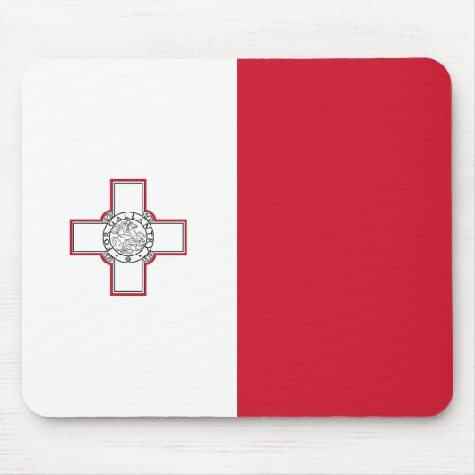 Maltaflagge Mousepad (Vorne)
