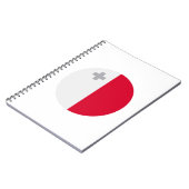 Maltaflagge Notizblock (Linke Seite)