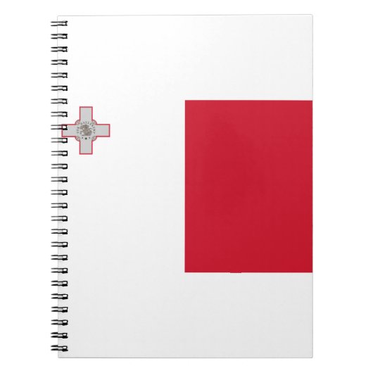 Maltaflagge Notizblock (Vorderseite)
