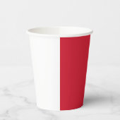 Maltaflagge Pappbecher (Links)