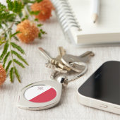 Maltaflagge Schlüsselanhänger (Seite)