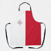 Maltaflagge Schürze (Vorderseite)