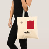 Maltaflagge Tragetasche (Vorderseite (Produkt))