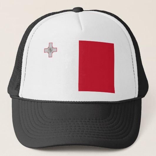 Maltaflagge Truckerkappe (Vorderseite)