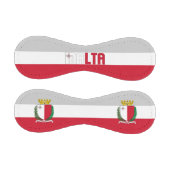 Maltas Flagge und Wappen Patriotisch Baseball (Paneele)