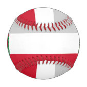 Maltas Flagge und Wappen Patriotisch Baseball (Rückseite)