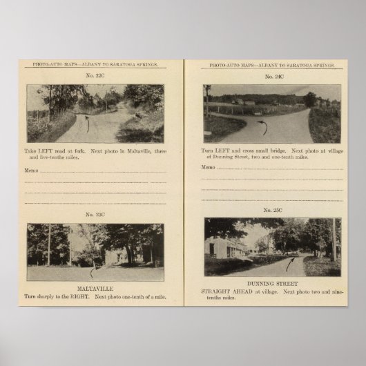 Maltaville Dunning St Poster (Vorne)