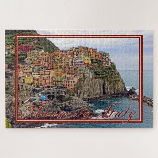 Malte Ansicht von Manarola, Italien - 20x30 Zoll Puzzle (Horizontal)