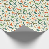Malte Dinos Geschenkpapier (Ecke)