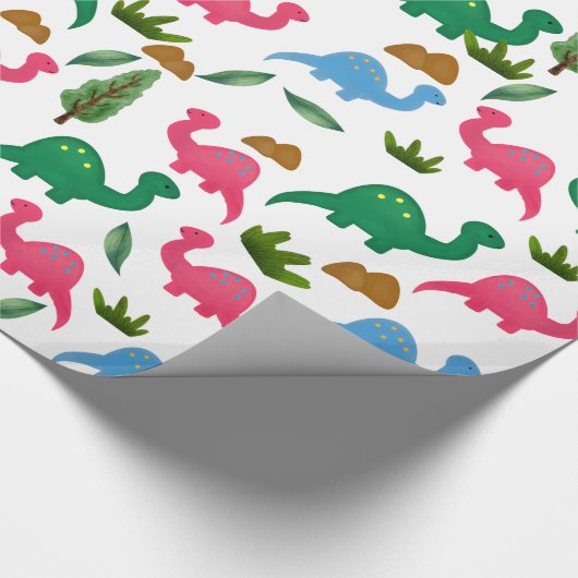 Malte Dinos Geschenkpapier (Ecke)