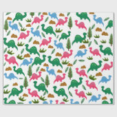 Malte Dinos Geschenkpapier (Flach)