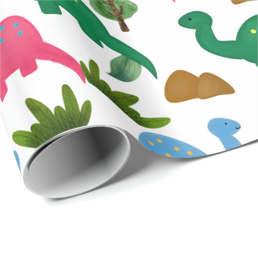 Malte Dinos Geschenkpapier (Rolleneckpunkt)