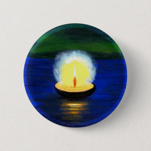 Malte Diwali Deepa Floating on Water Button