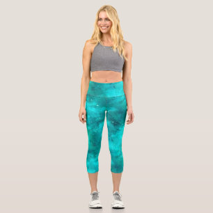 Malte Galaxy Serie Design 16 Gewebepapier Capri Leggings