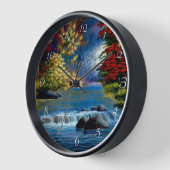 Malte geheimnisvolle Wälder und Flüsse Uhr (Winkel)