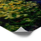 Malte geheimnisvolle Wälder und River Poster (Ecke)