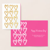 Malte Herzchen Glückwunsch Valentinstag Foil Card Folienkarte (Anzeige)