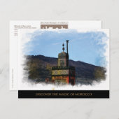 Malte Postkarte Marokkos (Vorne/Hinten)