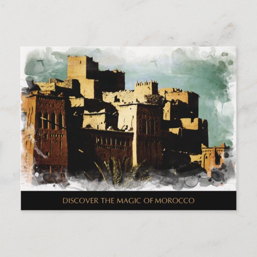 Malte Postkarte Marokkos (Vorderseite)